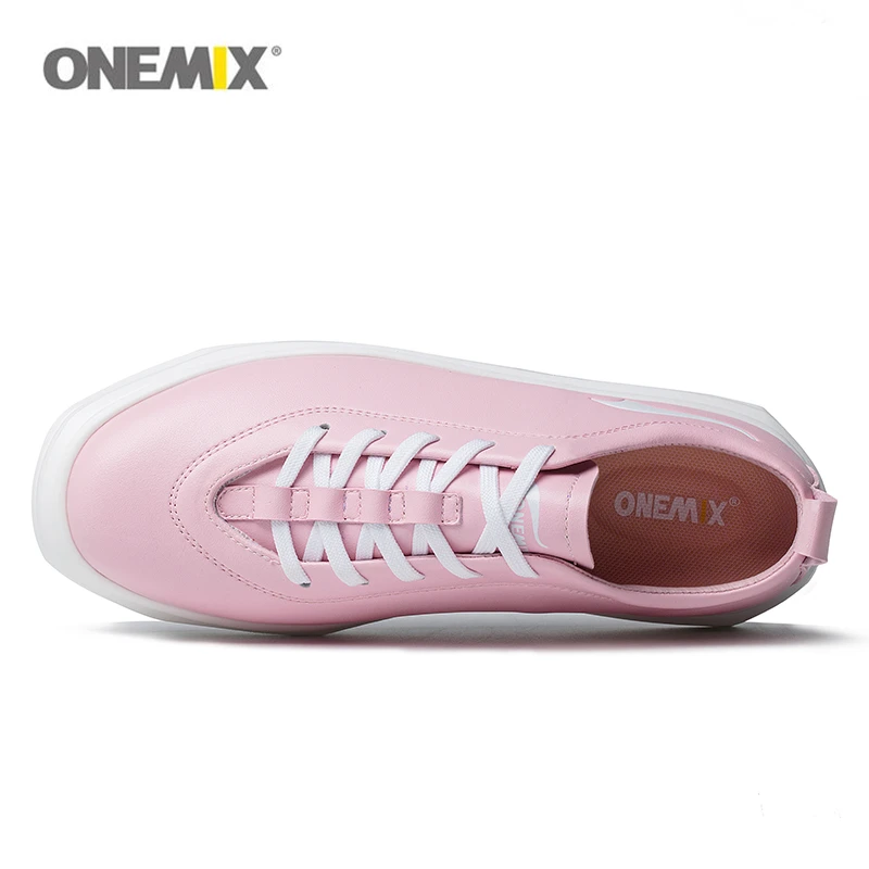 Женская спортивная обувь Onemix для девочек уличная из микроткани кожаные легкие
