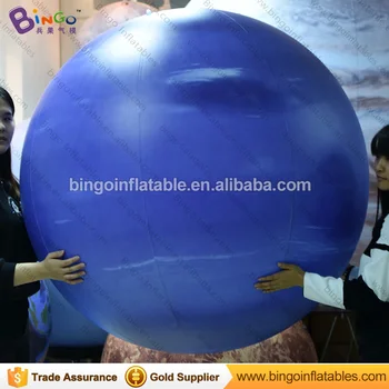 

Free Shipping 1.1m PVC material airtight inflatable Neptune balloon for toy sports