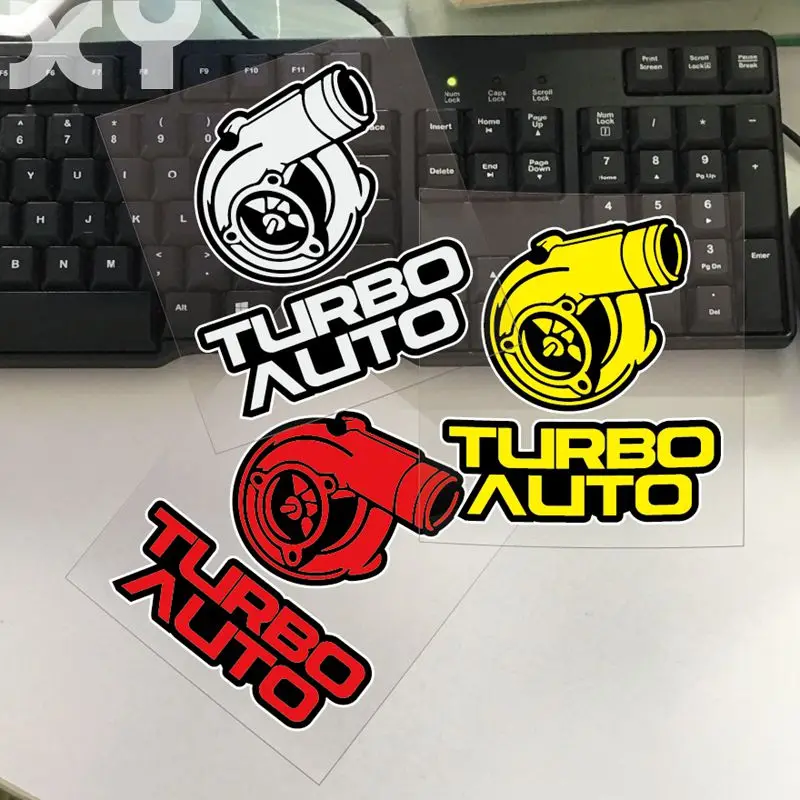 

XY Waterproof Car Motorcycle Stickers Reflective Car Decoration Car Racing Turbo Stickers and Decals