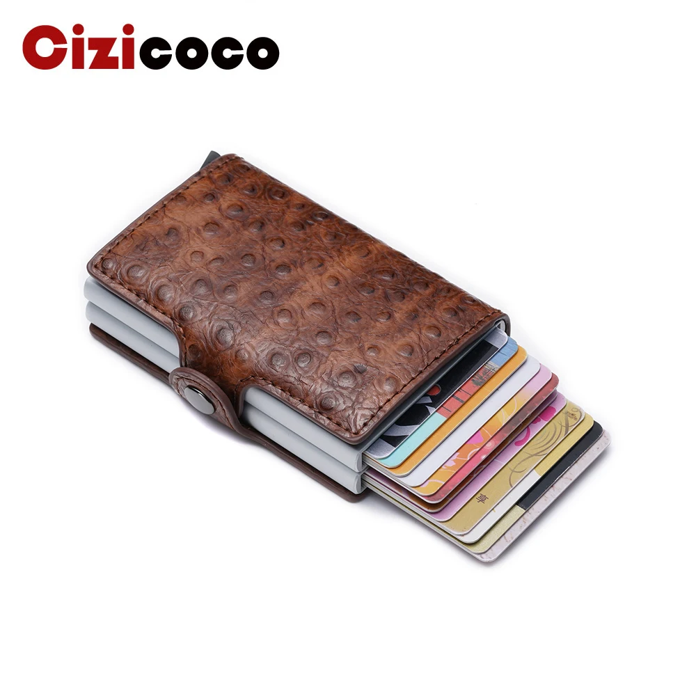 Cizicoco Rfid Card Men Wallets Thin Male Vintage Short Purse 2019 Small Leather Slim Smart Mini Magic Wallet | Багаж и сумки