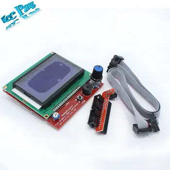 

2pcs/lot 3D printer controller module smart controller RAMPS1.4 LCD 12864 LCD control panel