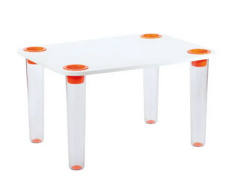 Прозрачный детский обеденный стол детские игрушки стол минималистичный Современный Детский обучающий стол деревянный обеденный детский стол