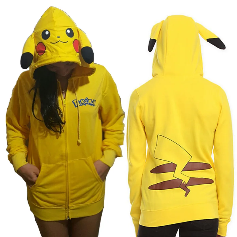 moletom pikachu feminino