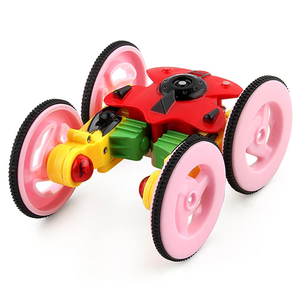 Remote Control Car Toy 2.4GHz Electric Rotating Stunt Car 360 Degrees Rotating USB Charging Remote Control Car for Baby Kids 1