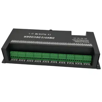 

30 Channel RGB dmx512 decoder led strip dmx controller 60A dmx dimmer PWM driver Input DC12-24V 30CH dmx decoder light control