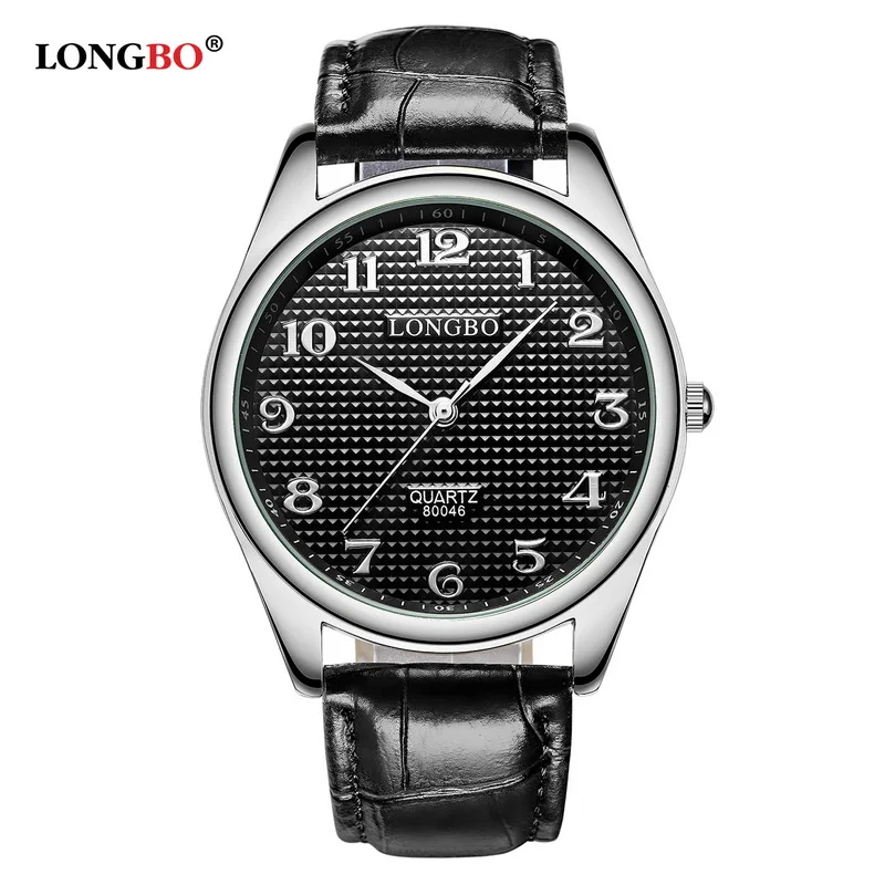 

LONGBO 2017 New Luxury Men Women Watches Casual Genuine Leather Strap Quartz Watch Couple Sports Wristwatch Relogio Feminino