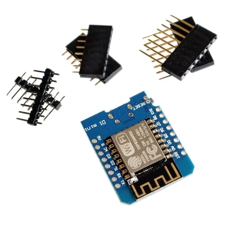 ESP8266 ESP-12 ESP-12F ESP12F CH340G CH340 V2 USB WeMos D1 Mini wifi макетная плата NodeMCU Lua IOT плата 3,3 В с контактами - Цвет: ESP8266 MINI D1