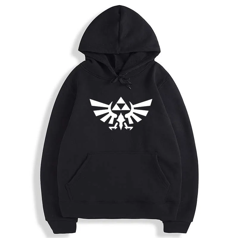 

High Quality The Legend of Zelda Hoodies Men Thicken Hoodie Women Anime Pullover Sweatshirt Casual Hip Hop Hoodied