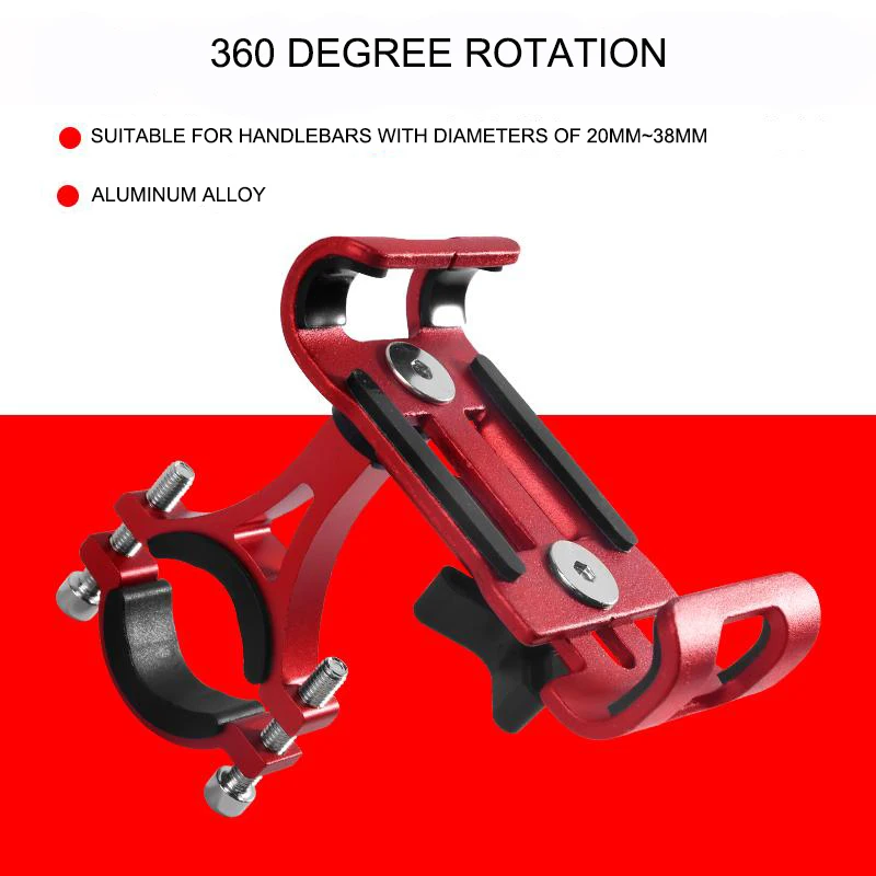 Держатель для телефона из алюминиевого сплава для велосипеда 3,5-6,", держатель для мобильного телефона gps, держатель для велосипедного телефона, крепление для велосипедного кронштейна MTB