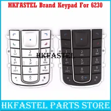 Hkfatel новая клавиатура для мобильного телефона Nokia 6230, корпус для мобильного телефона, английский/русский/арабский клавиатура, чехол