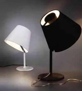 

original design table lamp factory direct modern simple cloth cover decorative lamp dual light sourc FG175