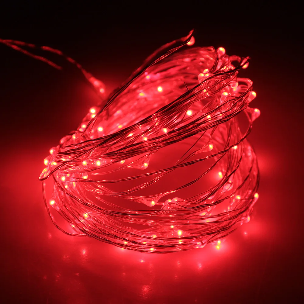 

CROLED 5 pcs/set 10Mx5 LED Light Strings LED Lamp Copper Wire String Lights Waterproof 12V Fairy Garland Decor Clearance 2018