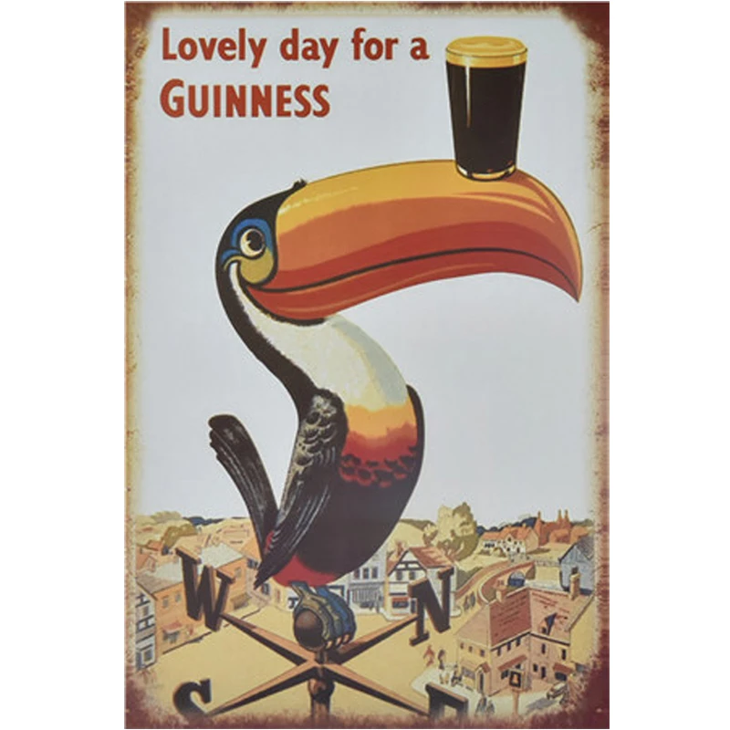 Guinness табличка знак винтажные металлические жестяные знаки настенные наклейки-постеры плиты декоративное украшение на стену клуб Паб домашнего декора стены 30*20 см