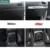 Tonlinker 1-2 unids DIY Nueva de Acero Inoxidable Cubierta de Pegatinas Coche que labra El Almacenamiento Caso Pegatina Para Volkswagen POLO Hatchback