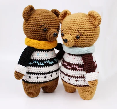 teddy bear knitting kit