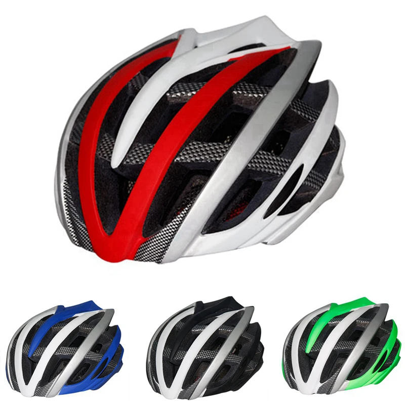Integrally molded Mountain Road Bike Riding Helmet Breathable Bicycle