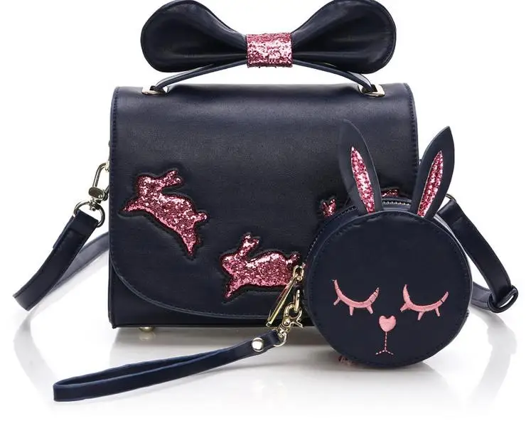 Cute Shoulder Bags Lady bags New fashion Shoulder Messenger Bag rabbit