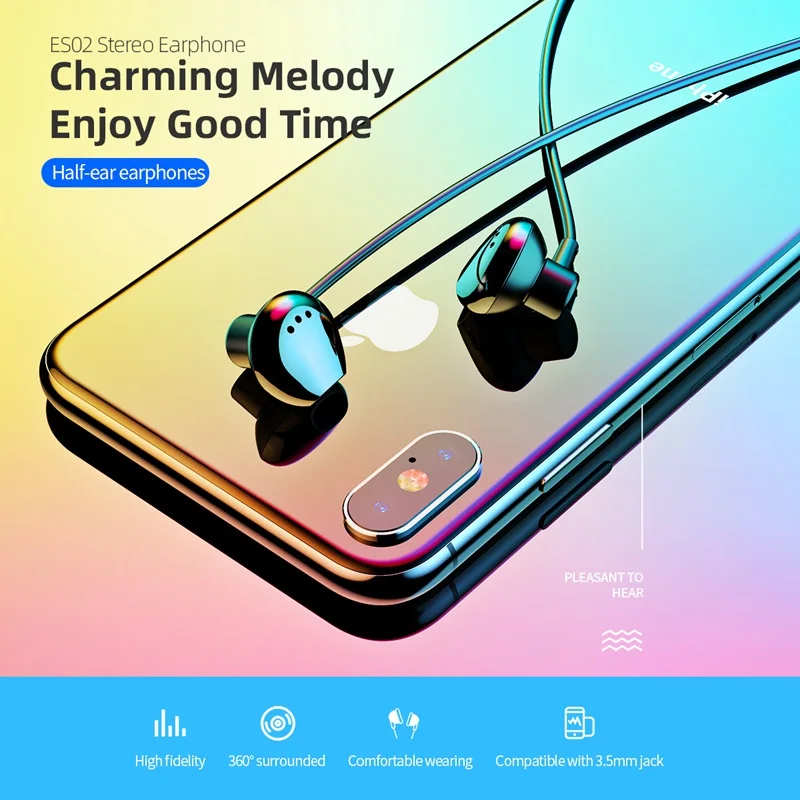 Рок Бас Звук наушники в ухо спортивные с микрофоном для Xiaomi iPhone Samsung гарнитура 3 5
