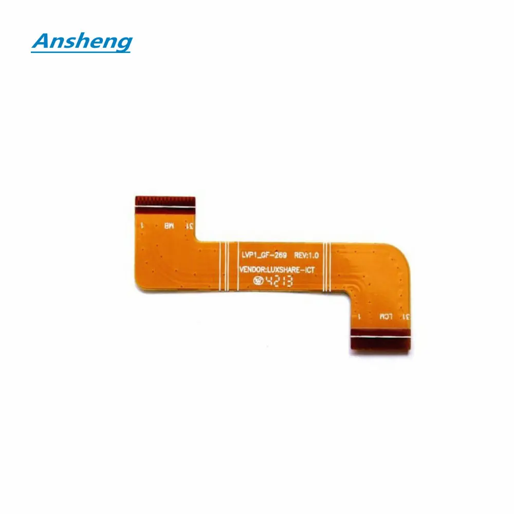 

ansheng LCD Display Digitizer Connector Connect Main Board Flex Cable Ribbon For Lenovo A5000