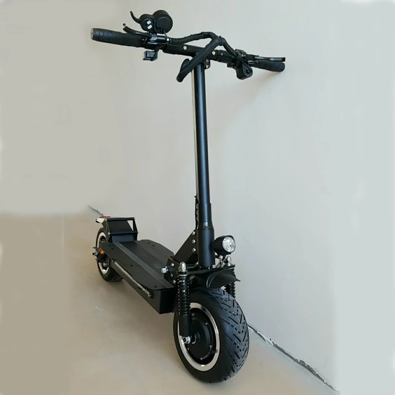 11 дюймов электрический скутер 60 в двойной масляный тормоз Ховерборд двойной привод Электрический скейтборд двойной амортизатор highpower скутер