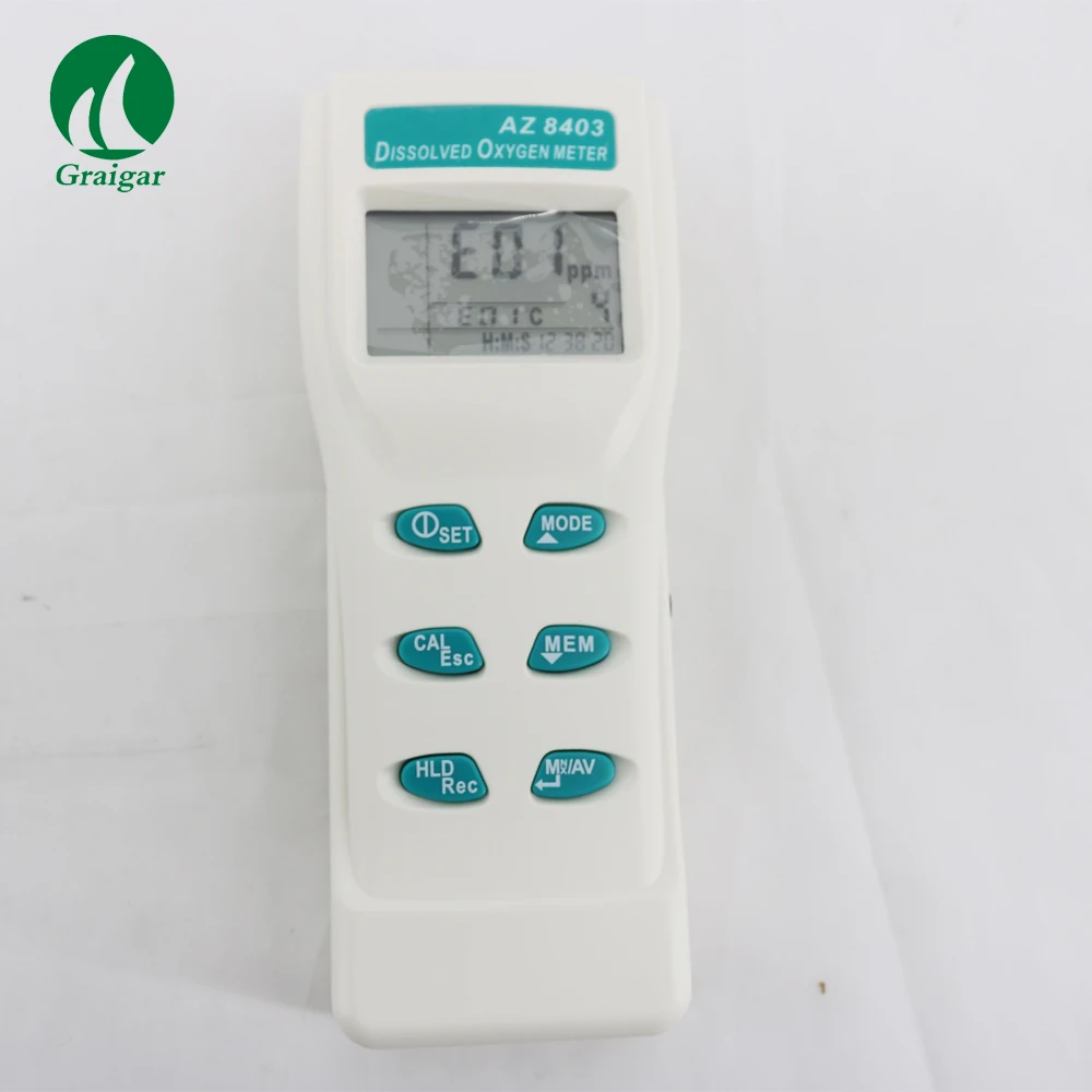 

AZ8403 Handheld DO Meter with Memory Function Dissolved Oxygen Meter
