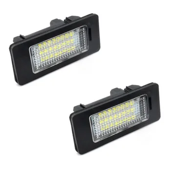 

2 Pcs LED Car Lights For BMW e60 Number Plate License Light Lamp for BMW E39 M5 E5 E90 E90 E92 E93 E70 E71 X5 X6 M3