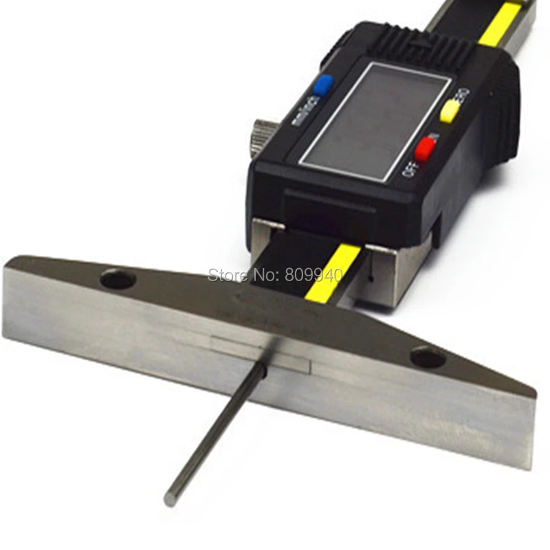 050mm 0100mm 0150mm 0.01mm Digital Depth Gauge With Slim Rod