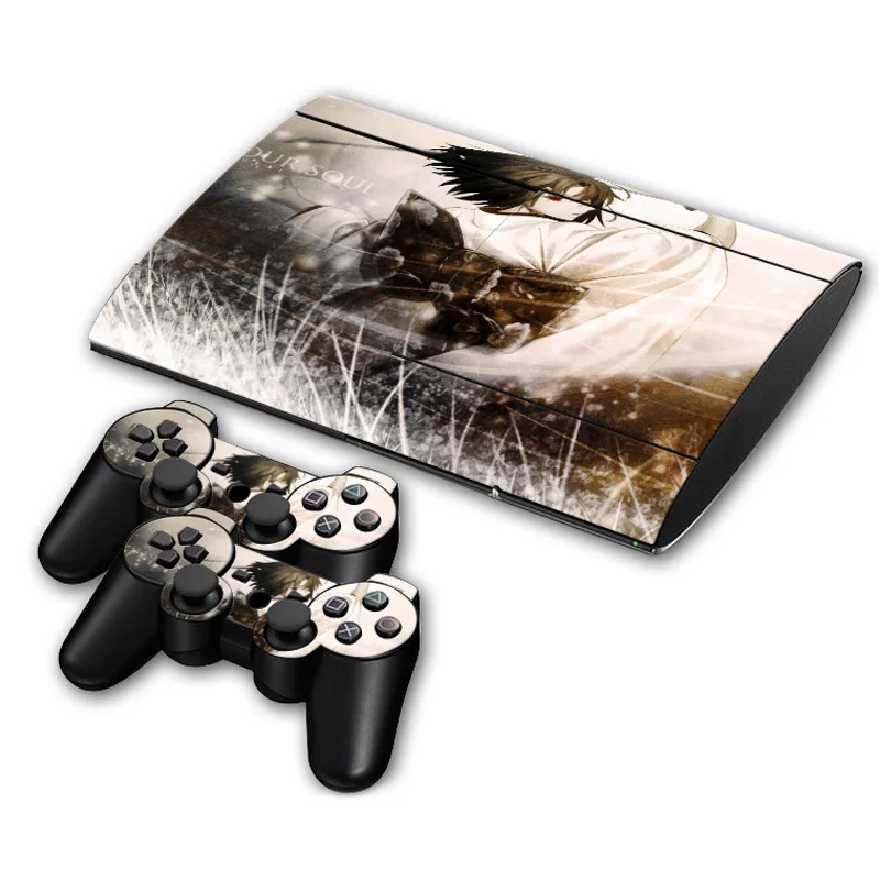 

Dust proof protective cool girl skin For PS3 Super slim 4000