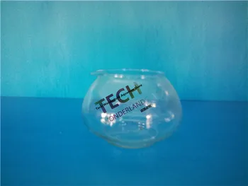 

13.5*10CM Glass Aquarium Fishbowl For Fish Flower Plants Aquarium Home Decoration Fish Tank Round