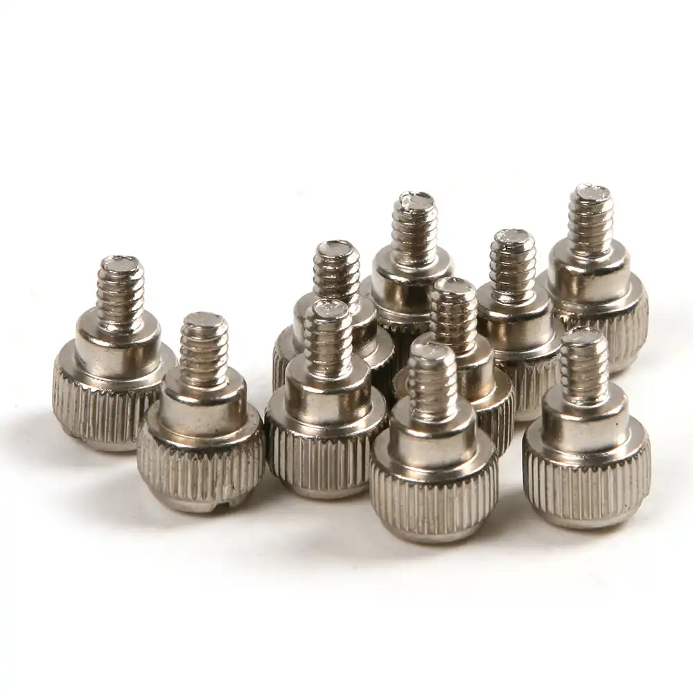 10Pcs Lot 632*5 Phillips Thumb Screws Nickel Computer PC Case Hand