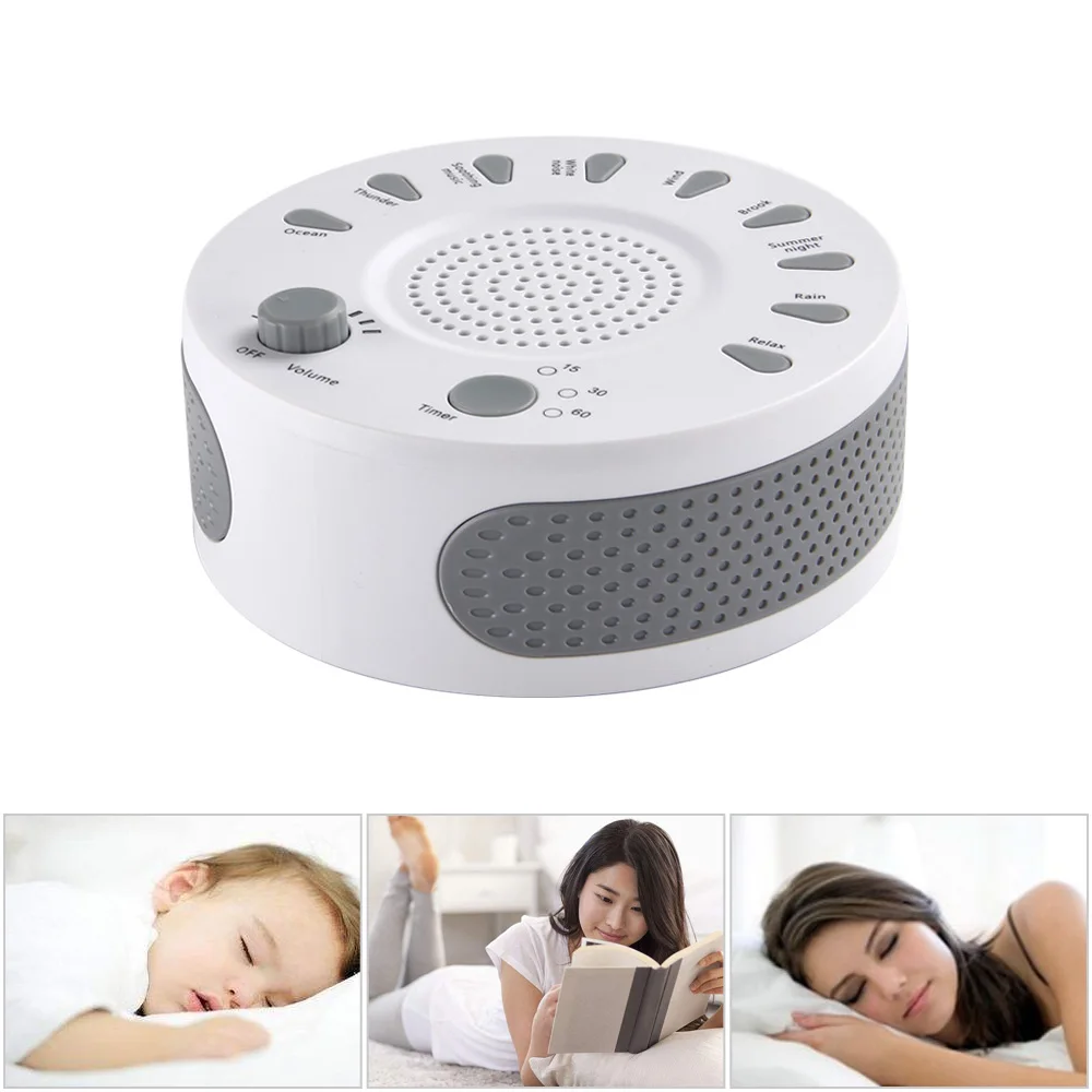 

White Noise Music Player with Timing Function Anti-stress Relax Speaker Nature Music Sound Machine Baby Sleep Machine Soother