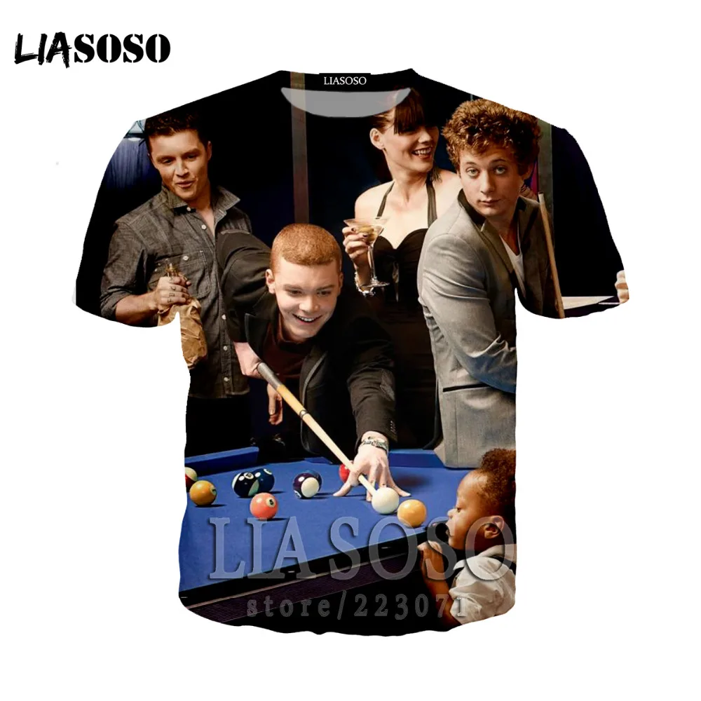 LIASOSO 3D печати Футболка Bianco бесстыжие Divertenti футболка donne Lettera Swag Хип хоп рэп большие