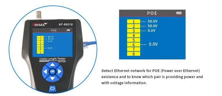 NF8601S cable finder 6