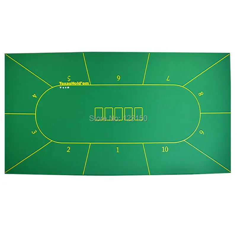 ZB 001 зеленая Нетканая ткань Texas Holdem скатерть для 10 человек 90*180 см|cloth fabric|cloth table