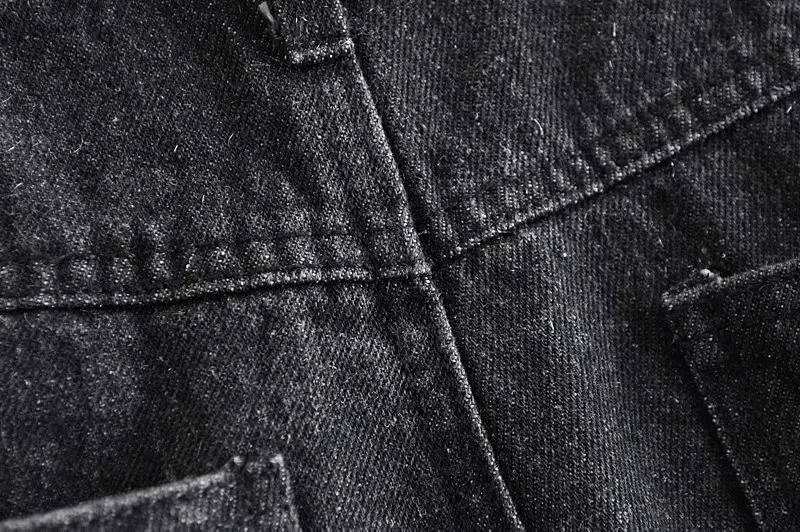 Женские рваные джинсы с завышенной талией и потертостями для женщин 2019 осень-зима винтажные черные женские джинсовые шаровары C6916