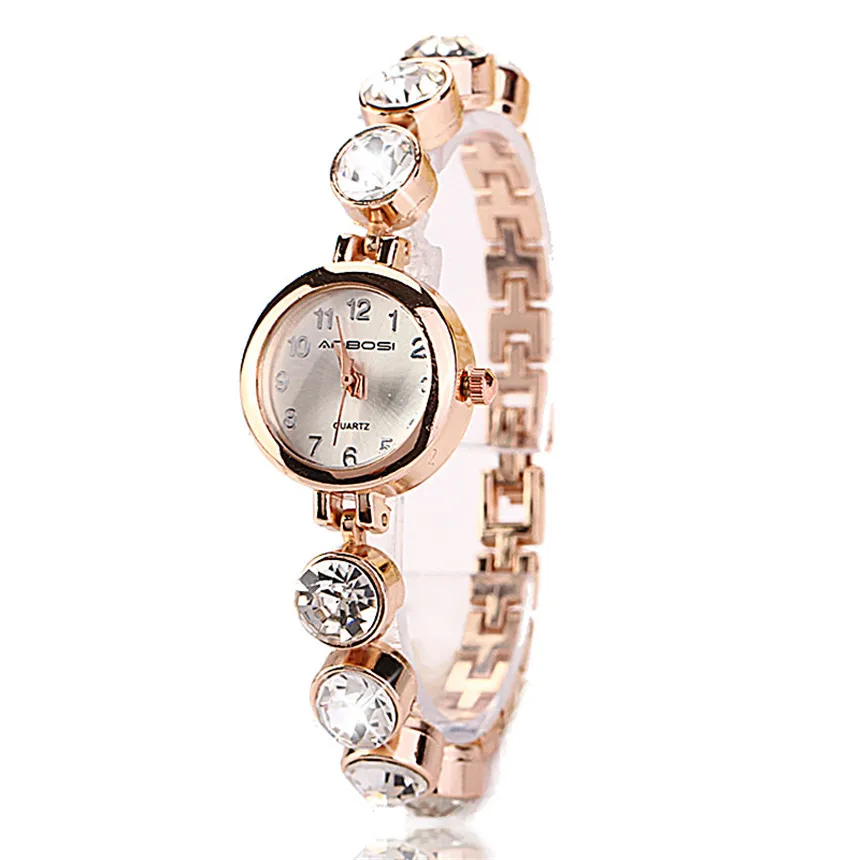 

New Fashion Rhinestone Watches Women Luxury Brand Stainless Steel Bracelet Watches Ladies Quartz Casul Dress Bracelet Watch D30