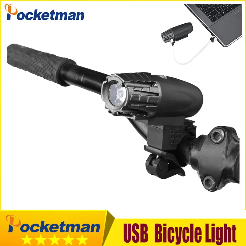 

Super Bright 600LM Bicycle LED Front Light USB Charging 4 Modes Cycling Bike Waterproof Safety Headlight Flashlight Lamp z40