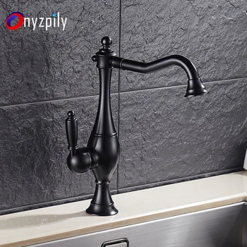 

Kitchen faucet ORB gourd body faucet European cold and hot rotary faucet
