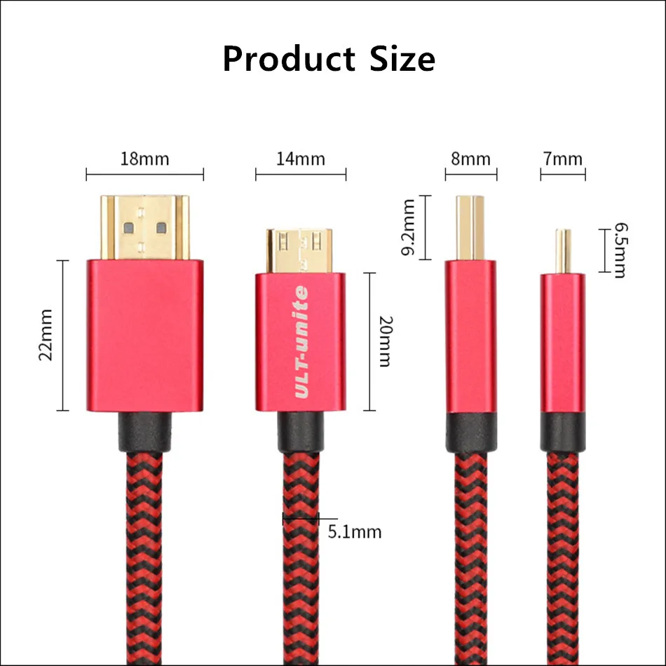 HDMI к MINI HDMI кабель 2,0 v 4K 60HZ высокоскоростной позолоченный штекер HDMI линия для камеры монитор проектор Ноутбук