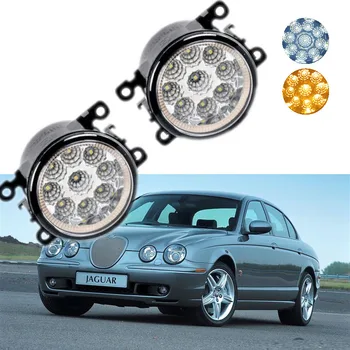 

Car-styling For Jaguar S-type CCX 1999-2009 9-Pieces Leds Chips LED Fog Light Lamp H11 H8 12V 55W Halogen Fog Lights