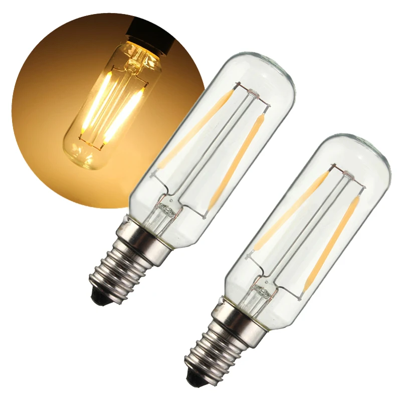 2x E14 3 W Led Hotte Hotte Aspirante Ampoule Blanc Chaud Led Ampoules Et Tubes AliExpress