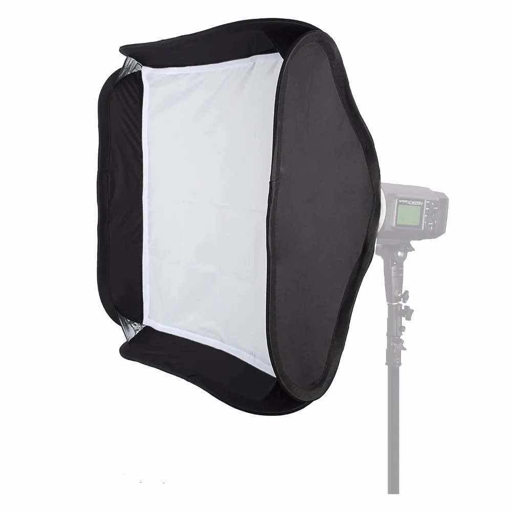 

Godox 40 x 40cm/60 x60cm/80 x 80cm Collapsible Diffuser Softbox for S-type Bracket fit Bowens Elinchrom Mount