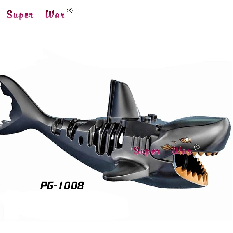 

Single Ghost Zombie Shark Jack Sparrow Pirates of the Caribbean bricks building blocks Models sets model toys for children