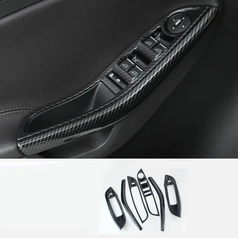 

Gear Cup Control System Interior Promote Decorative Chromium Accessory Modification Covers 12 13 14 15 16 17 18 FOR Ford Focus