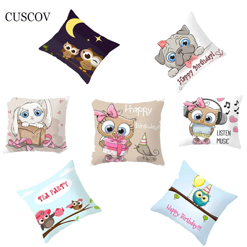 CUSCOV Новинка лидер продаж мультяшная милая сова женская свадебная декоративная