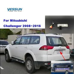 Yessun камера номерного знака для Mitsubishi Challenger 2008 ~ 2016 камера помощи при парковке