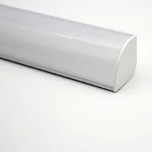 3030C; 1 м длинный светодиодный алюминиевый профиль с крышкой ПК(молочный цвет с шероховатым узором, пожалуйста, укажите); для flexibe или жесткий светодиодный полоски