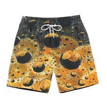 Холодное пиво повседневные шорты красочные бар летние для серфинга шорты забавные мужские Harajuku уличная сетка дышащии эластичные для талии шорты