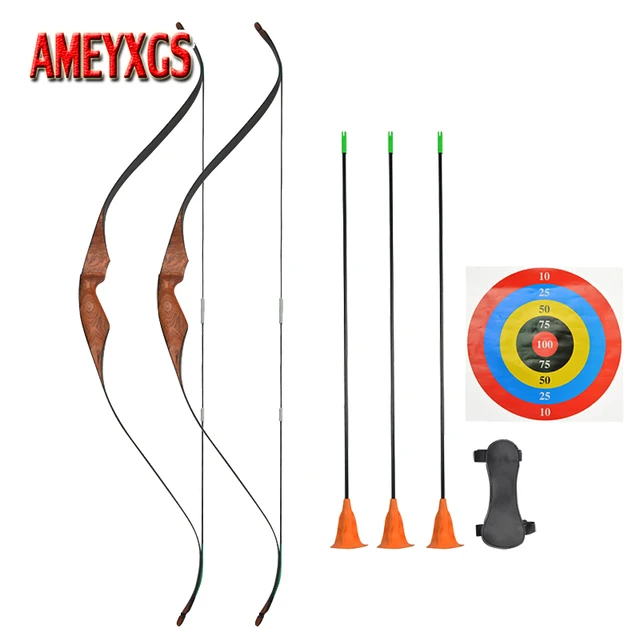 US $52.06 Archery Wooden Arrow Teen Children Shooting Training Recurve Safety Arrowhead
