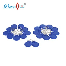 DWE CC RF контроль доступа дубликатор карты ключ rfid брелоки перезаписываемый тег 13,56 МГц копия ключей